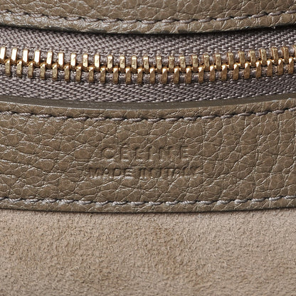 Celine Soft Grained Calfskin Small Belt Cabas Phantom Taupe 6 of 12