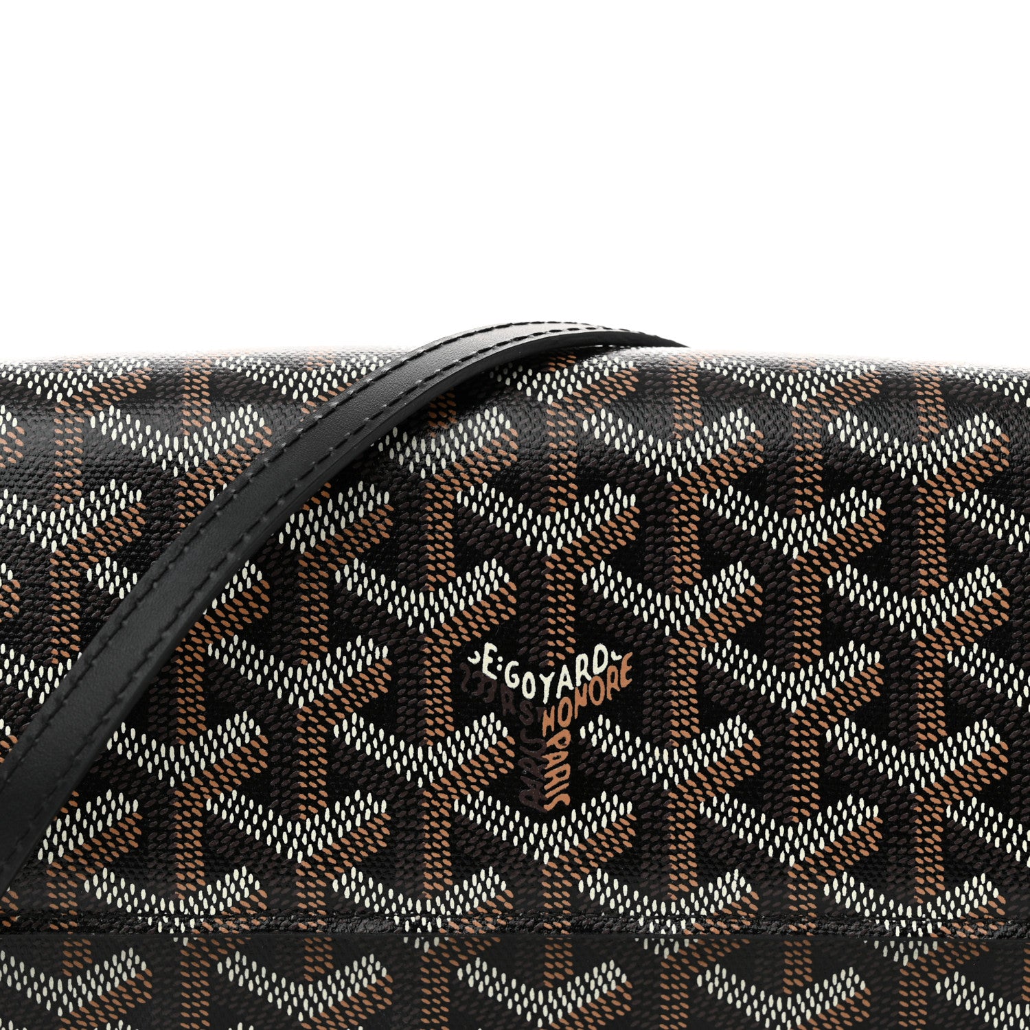 Goyard Goyardine Varenne Continental Wallet Black 8 of 11