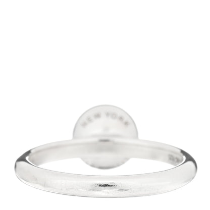 Tiffany Sterling Silver 8mm Hardwear Ball Ring 52 6 1 of 4