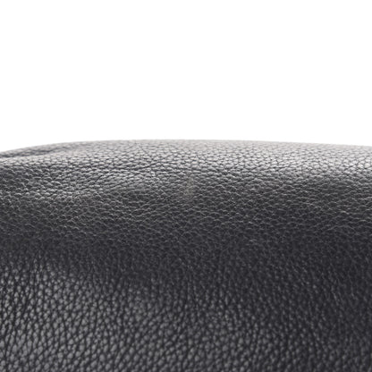 Lanvin Grained Calfskin New Easy Shopper Tote Navy Black 16 of 20