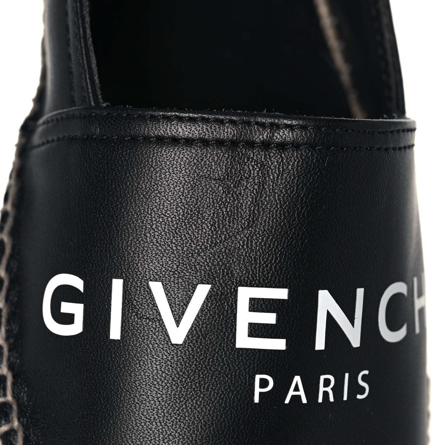 Givenchy Lambskin Logo Espadrilles 41 Black 8 of 11