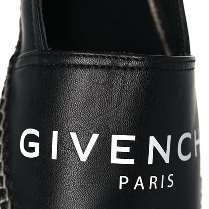 Givenchy Lambskin Logo Espadrilles 41 Black 8 of 11