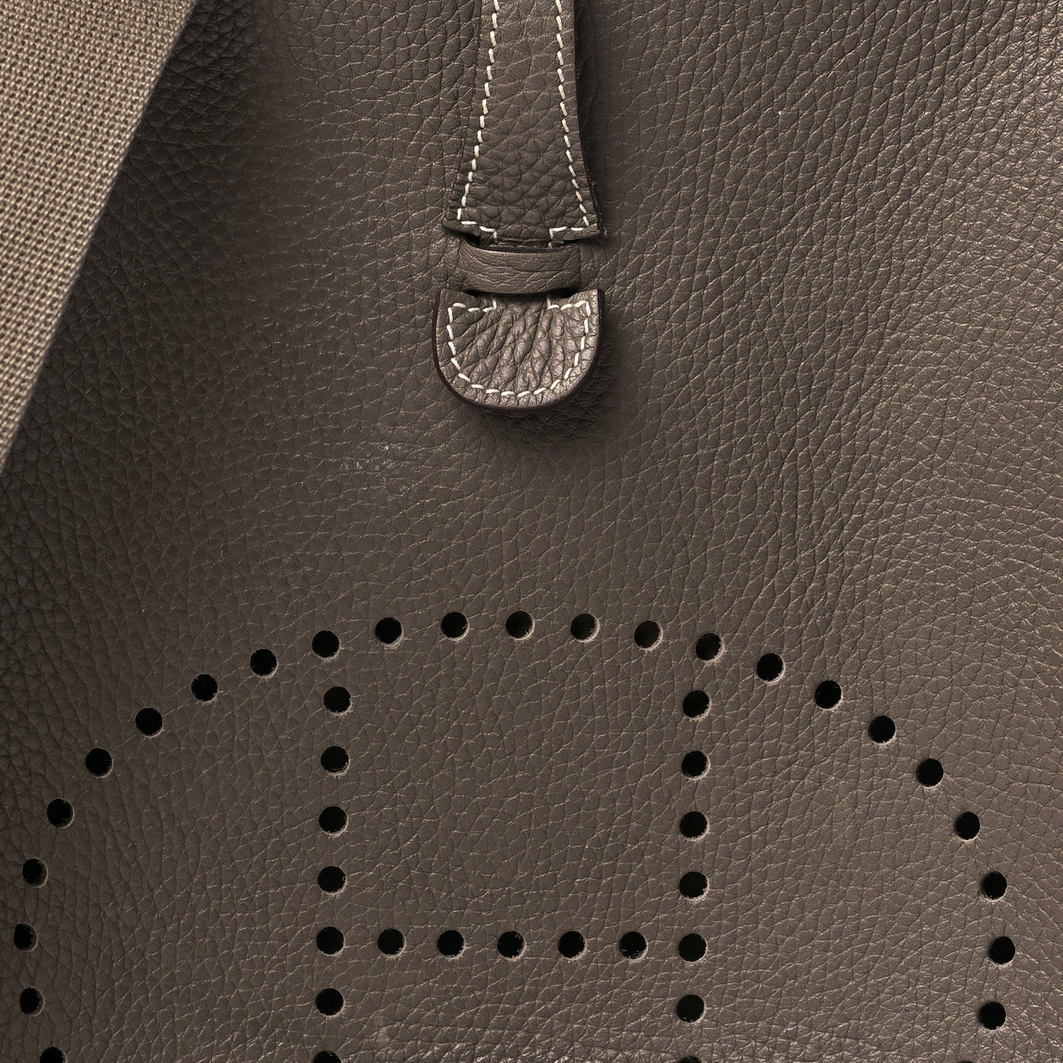 Hermes Taurillon Clemence Evelyne III PM Etoupe 8 of 23