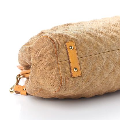 Marc Jacobs Coated Jute Ostrich Quilted Stam Yellow 10 of 11