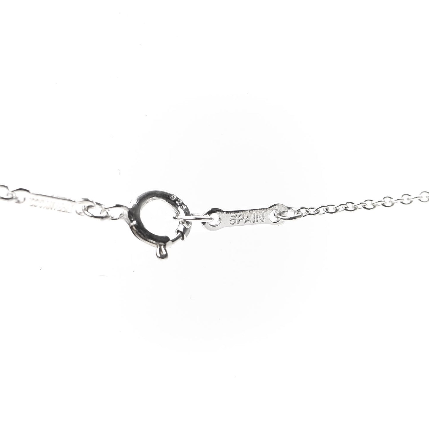 Sterling Silver 12mm Elsa Peretti Eternal Circle Pendant Necklace
