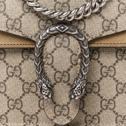Gucci GG Supreme Monogram Mini Dionysus Shoulder Bag Taupe 8 of 10