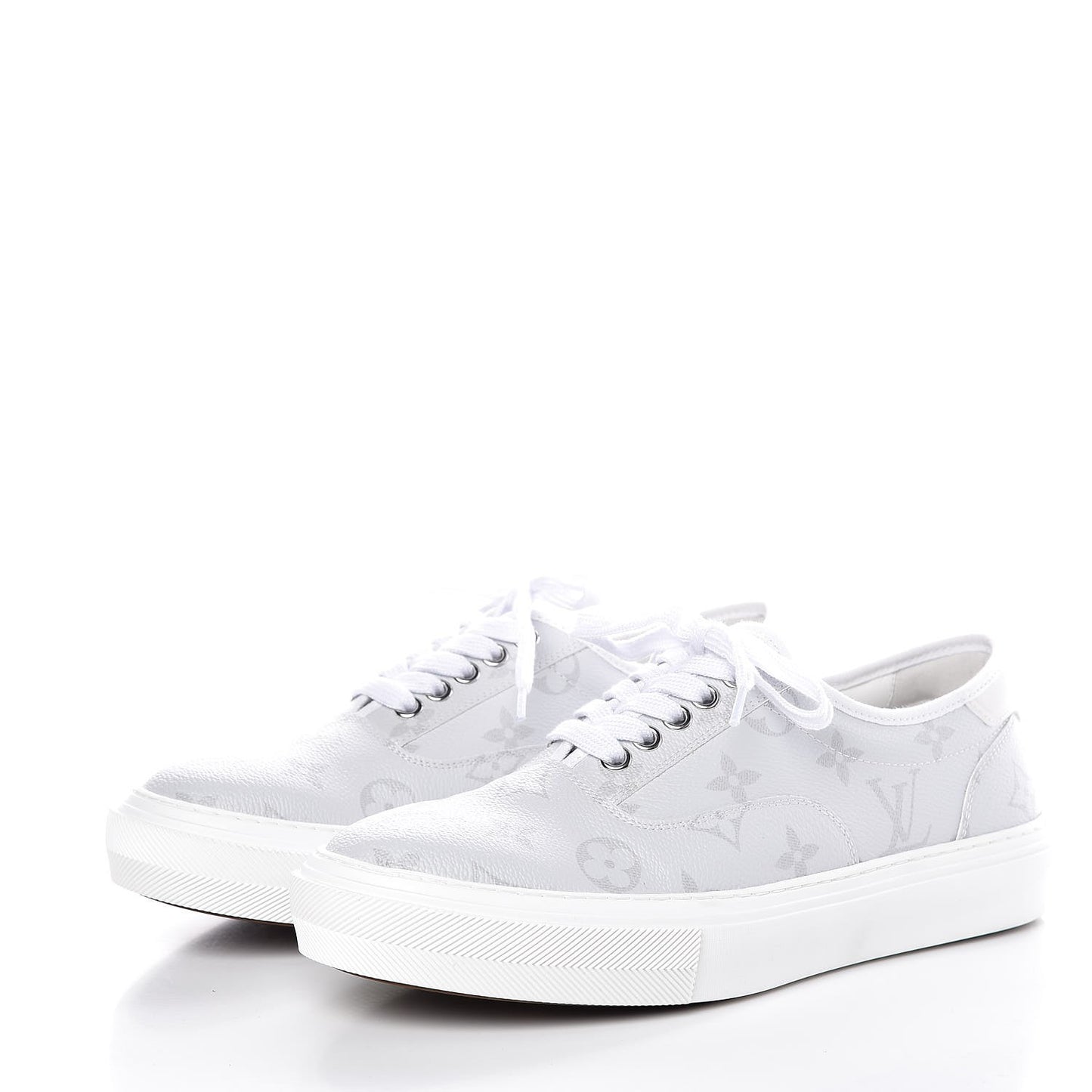Monogram Trocadero Sneakers 5 White