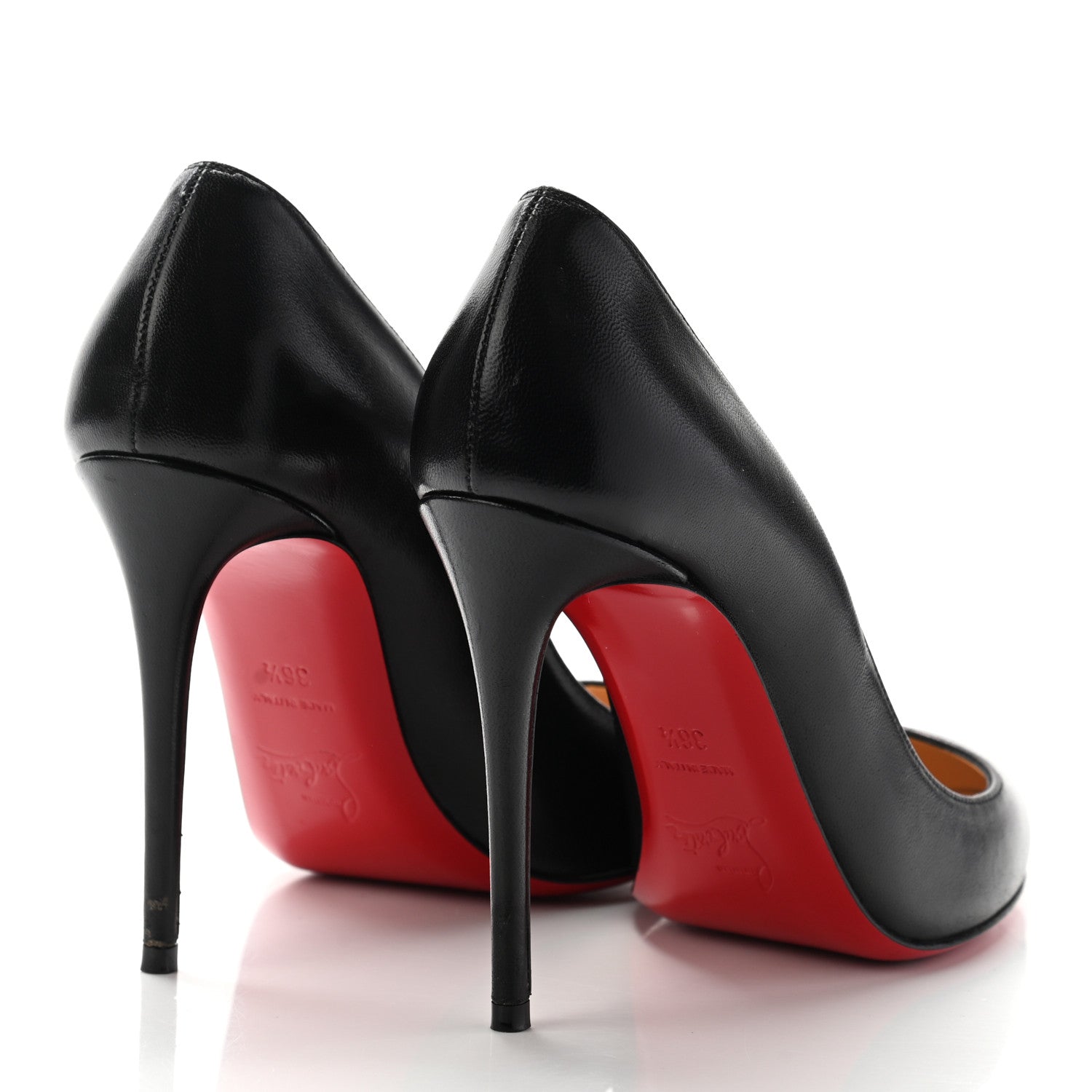 Christian Louboutin Shiny Nappa Eloise 100 Pumps 36.5 Black 4 of 9