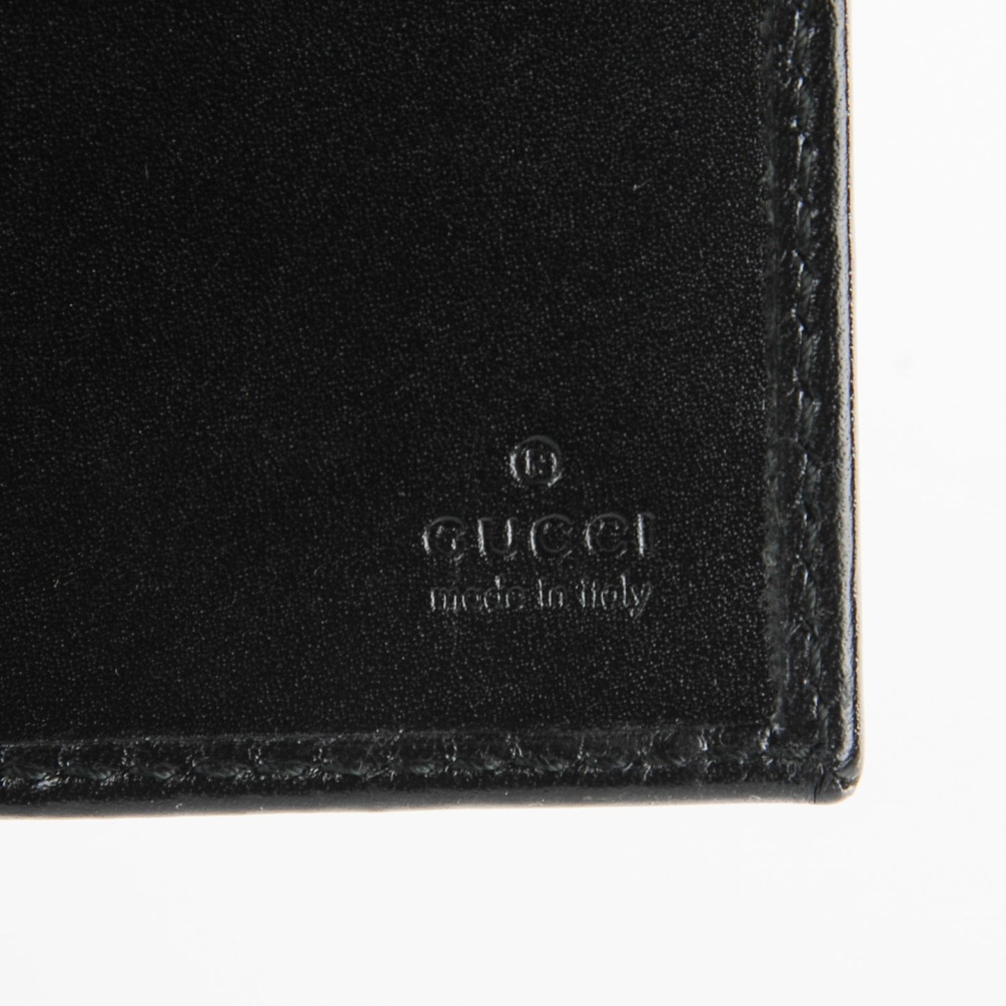 Imprime Monogram GG Pierce Chain Clutch Wallet Black