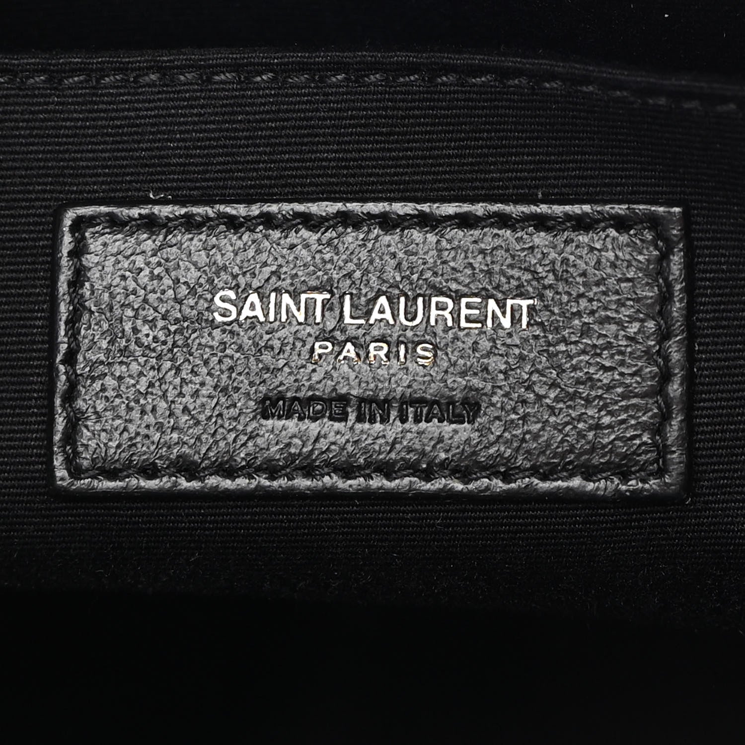 Saint Laurent Calfskin Matelasse Monogram Lou Camera Bag Dark Beige 6 of 11