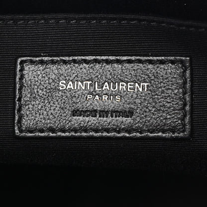 Saint Laurent Calfskin Matelasse Monogram Lou Camera Bag Dark Beige 6 of 11