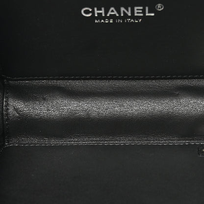 Chanel Plexiglass Compact Box Clutch Black 5 of 11