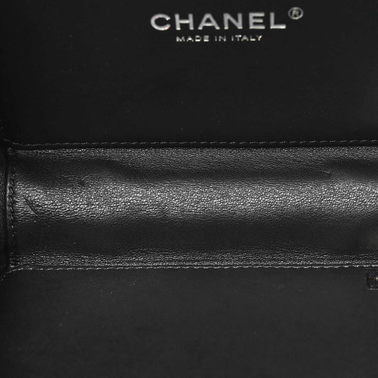 Plexiglass Compact Box Clutch Black