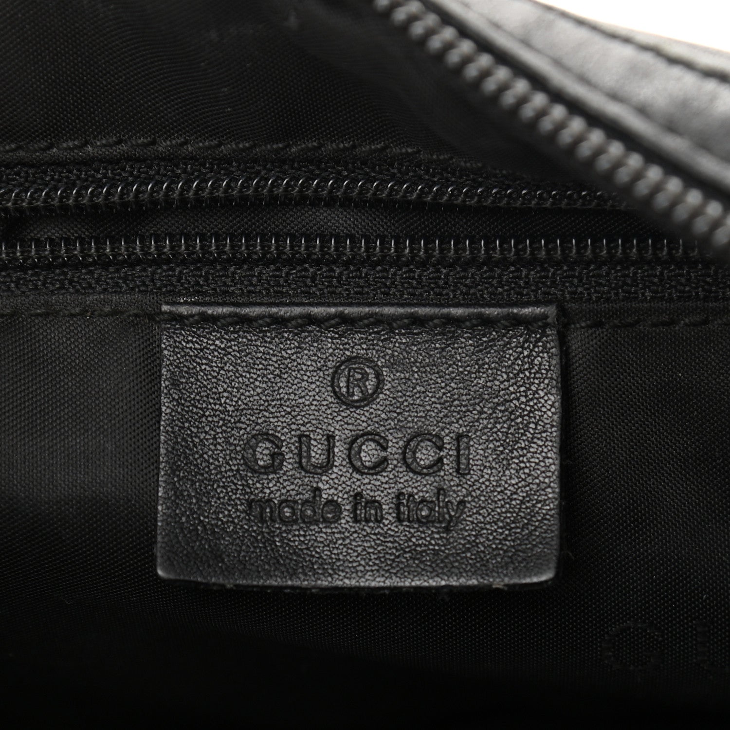 Gucci Calfskin Chain Shoulder Bag Black 6 of 10