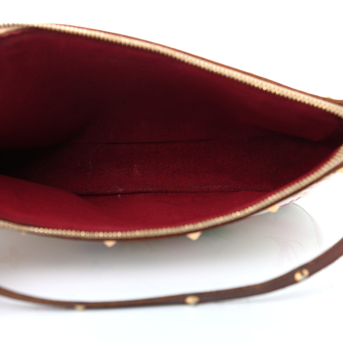 Monogram Multicolor Pochette Accessories White