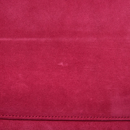 Saint Laurent Patent Grain De Poudre Classic Monogram Cassandre Clutch Fuchsia 11 of 11