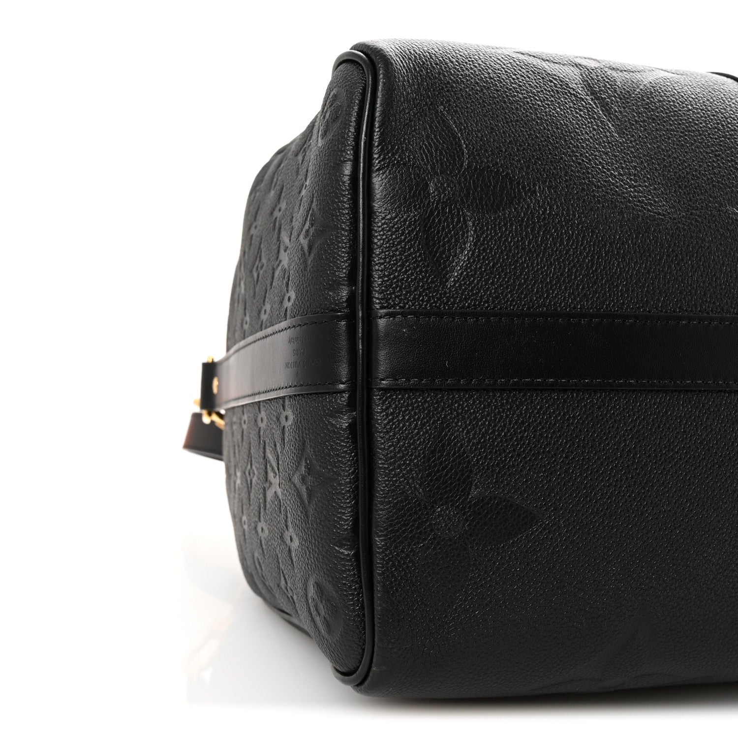 Louis Vuitton Empreinte Monogram Giant Keepall Bandouliere 45 Black 7 of 8