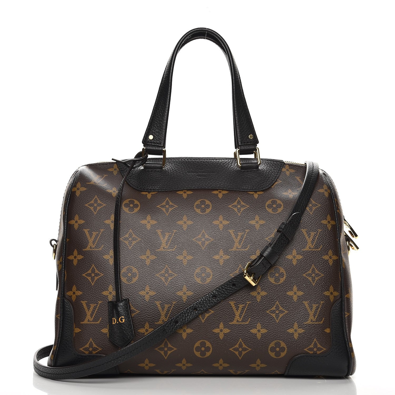 Louis Vuitton Monogram Retiro NM Black 1 of 10