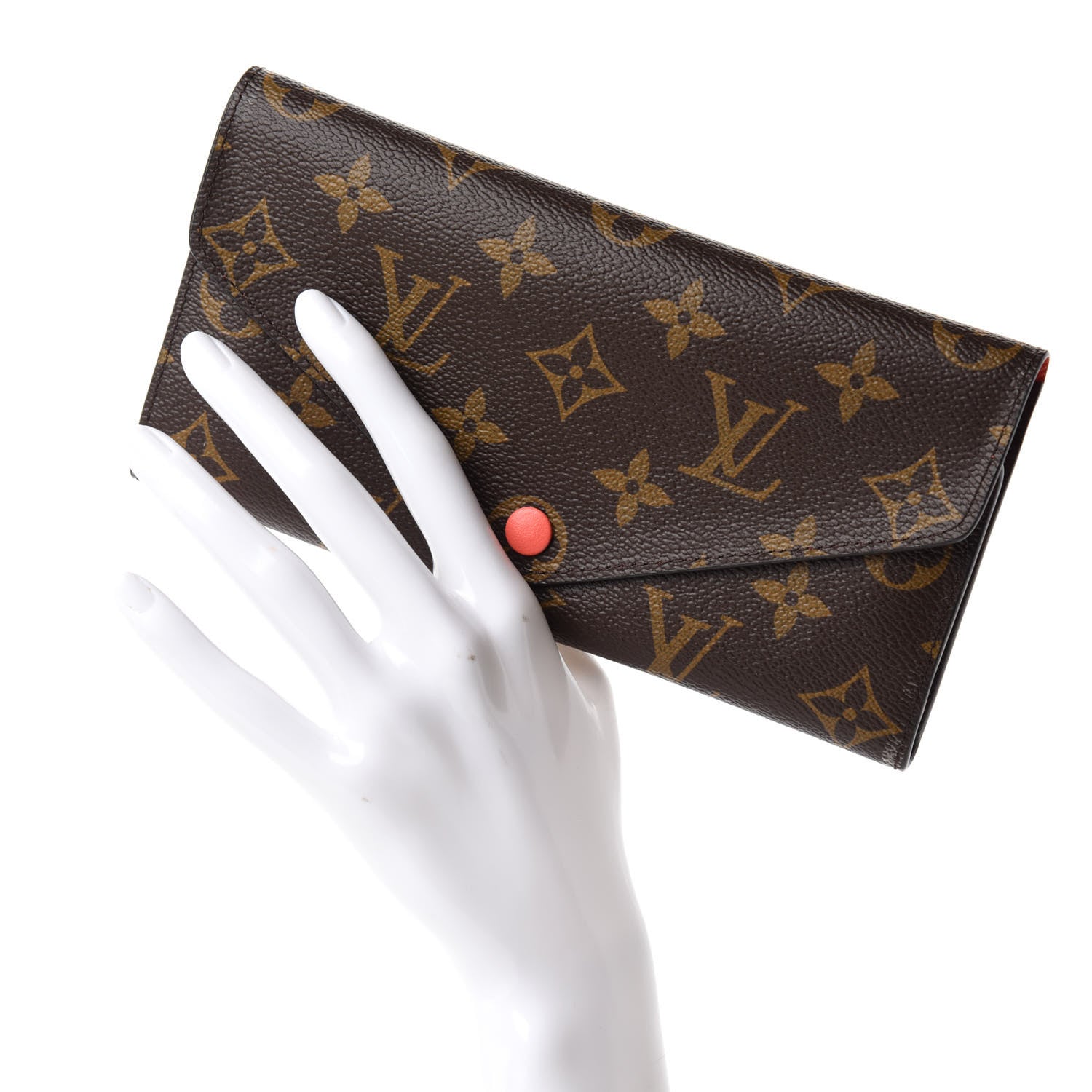 Louis Vuitton Monogram Josephine Wallet Poppy 2 of 9