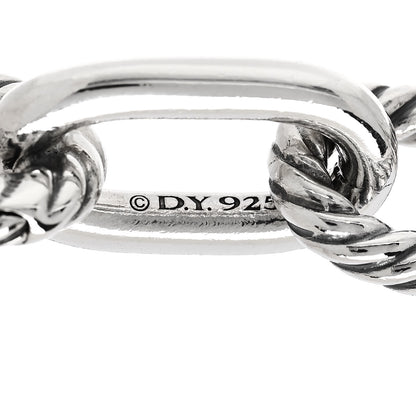 David Yurman Sterling Silver 18K Yellow Gold 11mm Madison Chain Bracelet 3 of 5