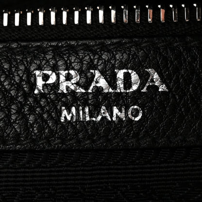 Prada Vitello Phenix Bucket Black 6 of 10