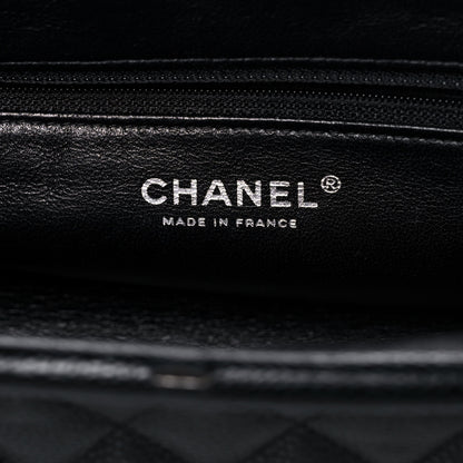 Chanel Caviar Quilted Timeless Clutch Black 6 of 10