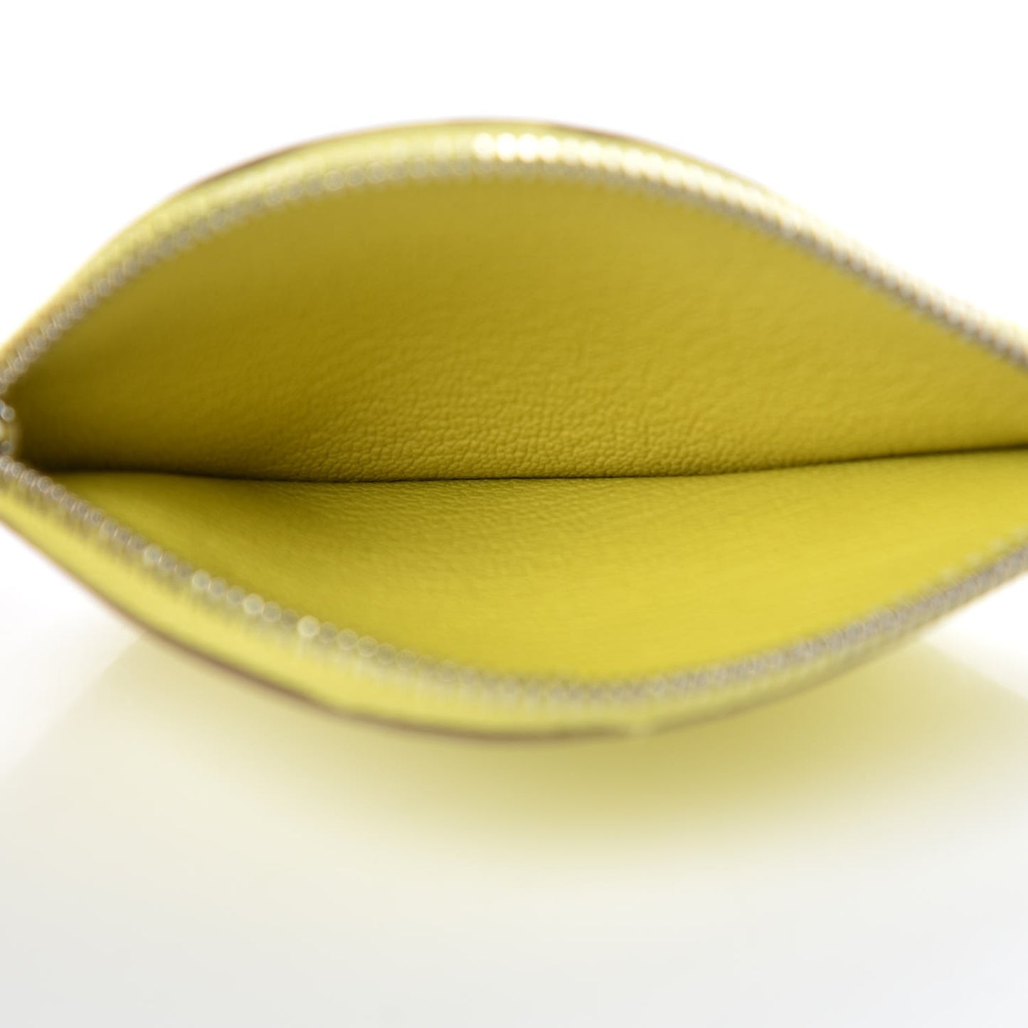 Chevre Mysore Tutti Frutti Citron Coin Purse Charm Lime