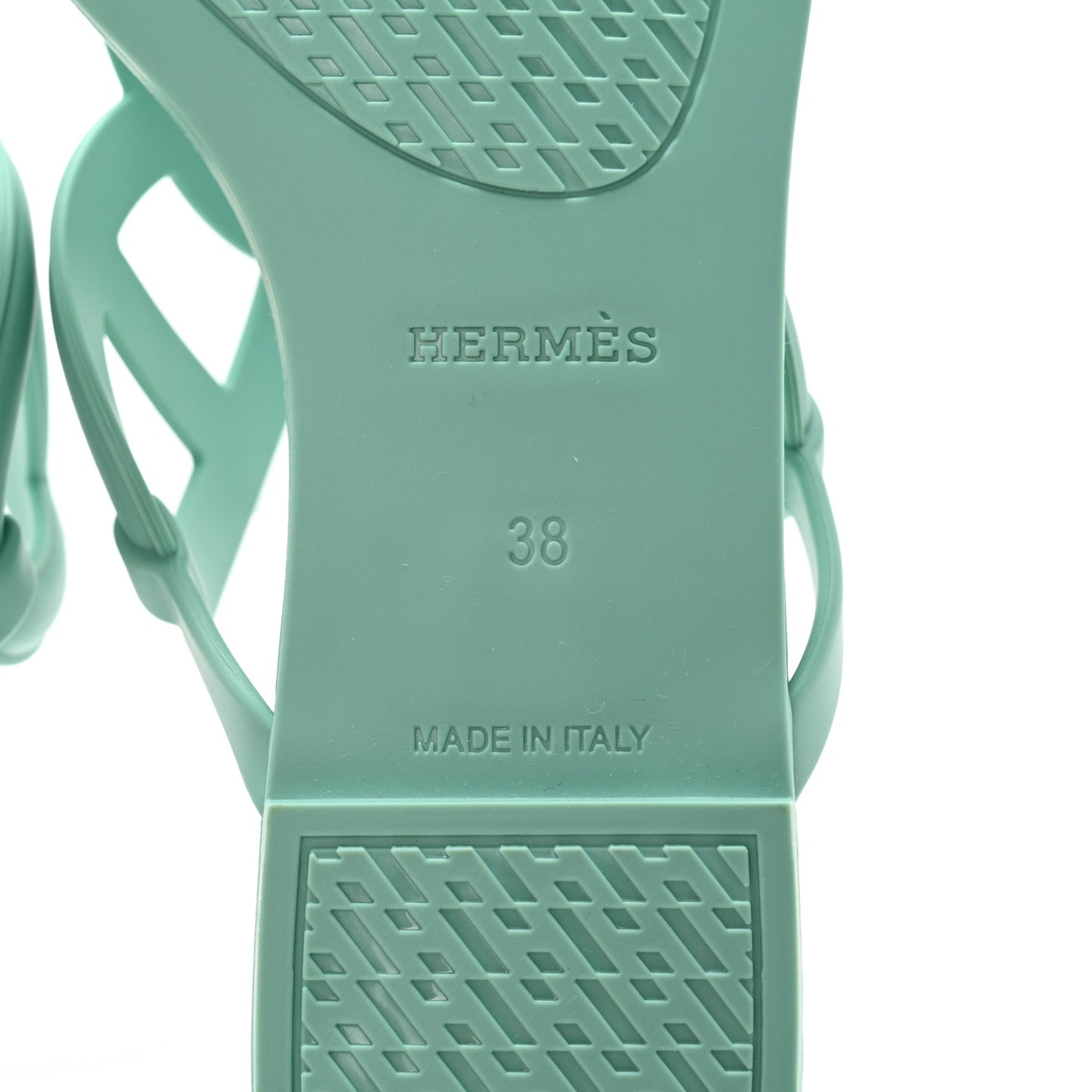 Rubber Womens Egerie Sandals 38 Vert Embrun