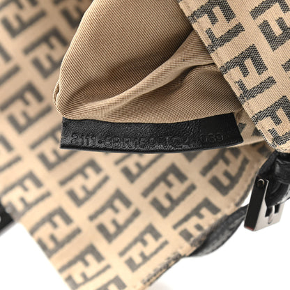 Fendi Zucchino Mini Mama Baguette Tobacco 7 of 12