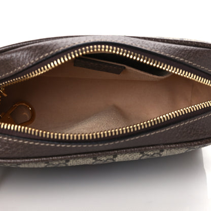 Gucci GG Supreme Monogram Web Mini Ophidia Shoulder Bag Brown 5 of 11