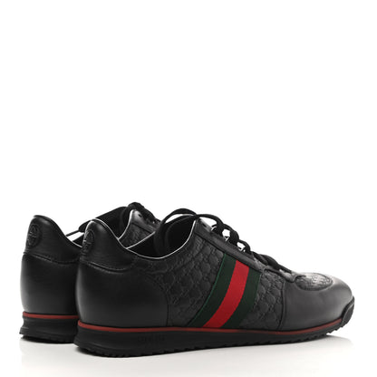 Gucci Microguccissima Web Sneakers 8 Black 4 of 9