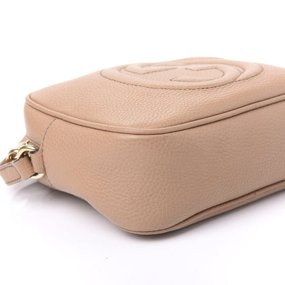 Gucci Pebbled Calfskin Small Soho Disco Bag Rose Beige 8 of 11
