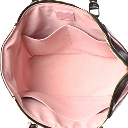 Louis Vuitton Damier Ebene Caissa Tote PM Rose Ballerine 6 of 11