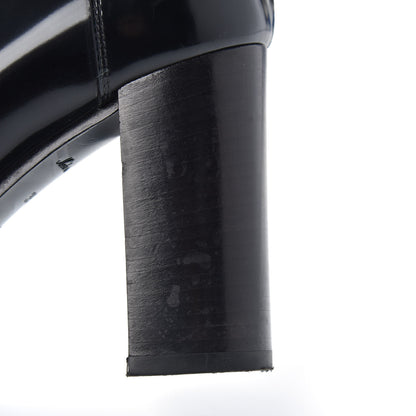 Louis Vuitton Patent Calfskin Star Trail Ankle Boots 39 Black 7 of 8