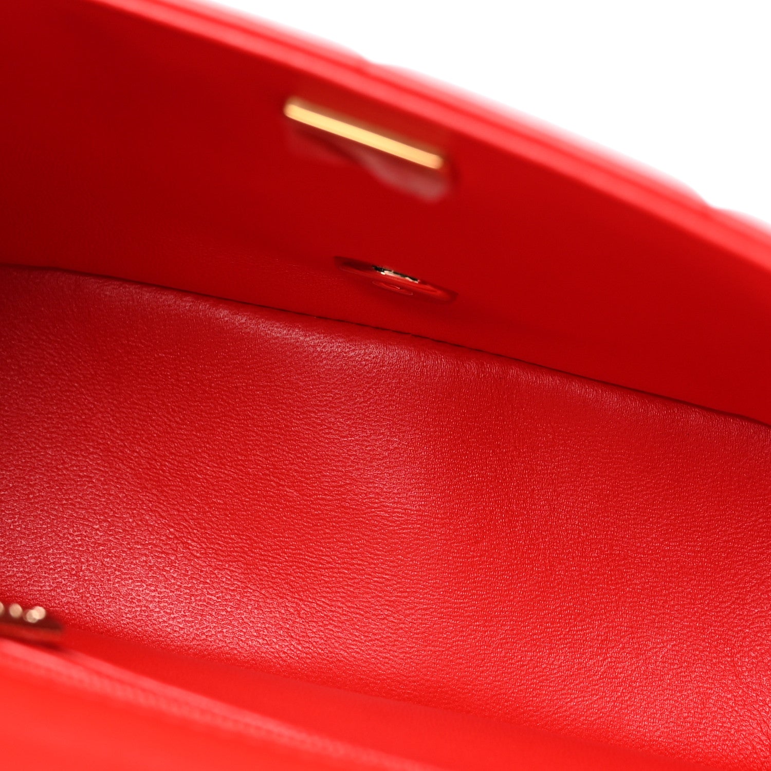 Chanel Lambskin Resin Crystal Square Quilted Monacoco Mini Flap Red 4 of 12