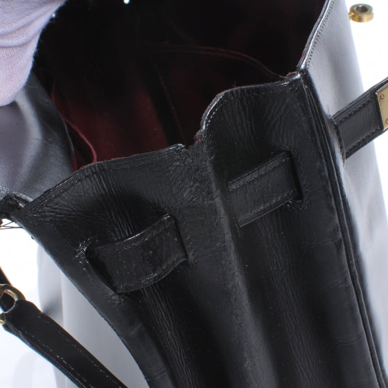 Hermes Box Kelly 32 Black 15 of 15