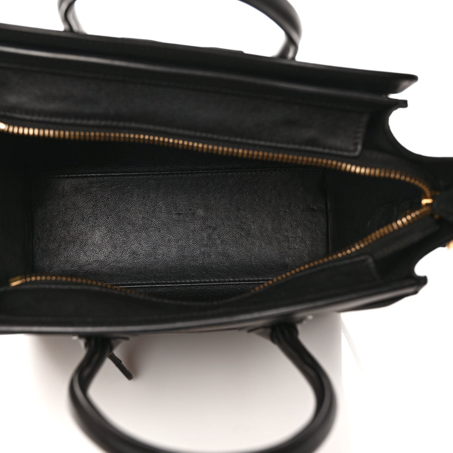 Smooth Calfskin Nano Luggage Black
