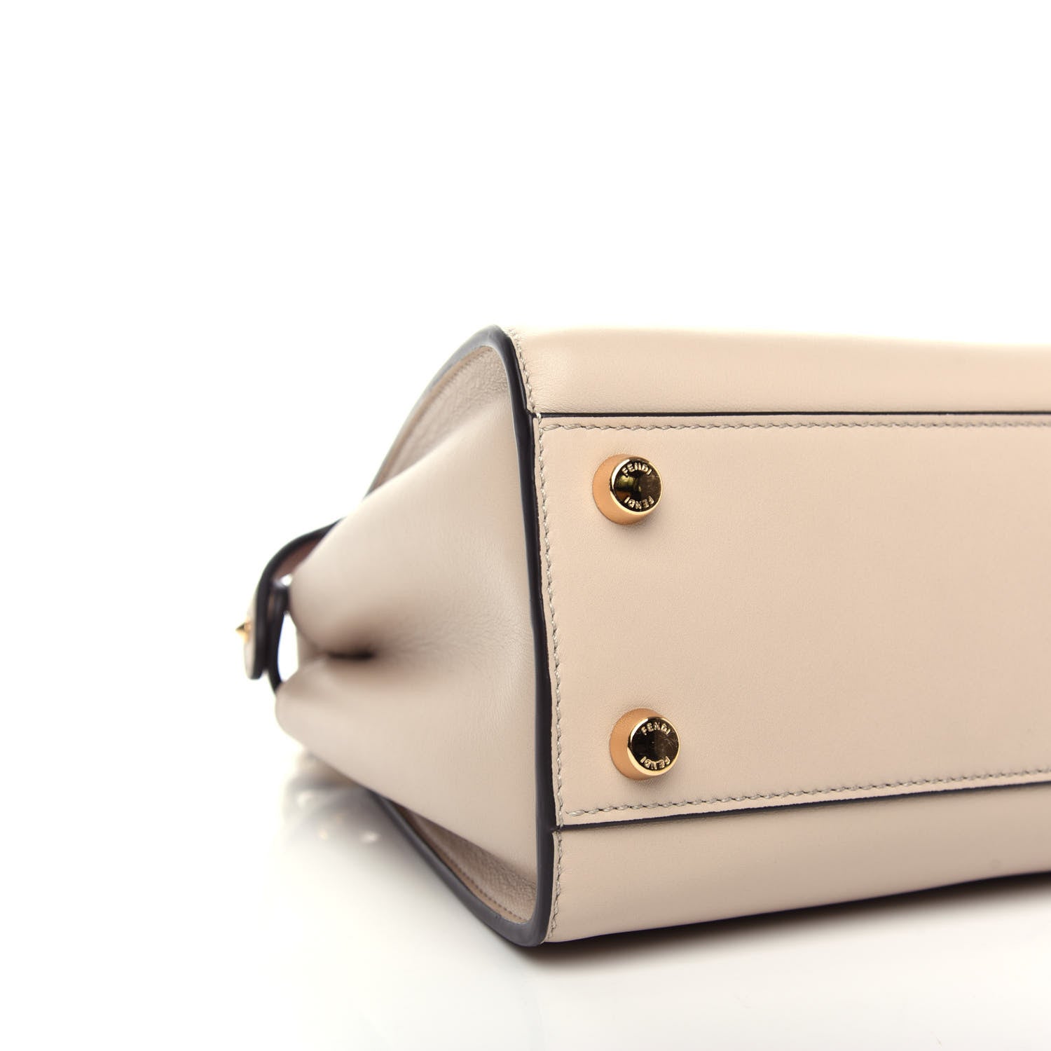 Fendi Vitello Tahiti Burro Medium Peekaboo Iconic Essentially Satchel Nuvola Rosa Bourbon 9 of 11