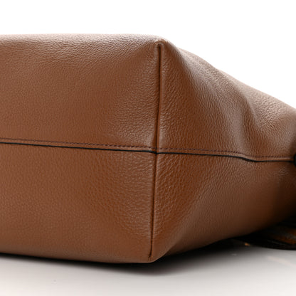 Prada Vitello Daino Shopping Tote Brown 13 of 15
