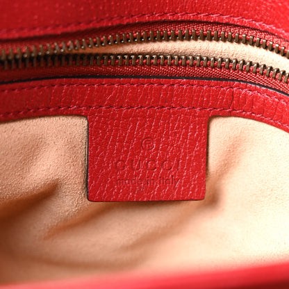 Gucci GG Supreme Monogram Medium Queen Margaret Shoulder Bag Red 6 of 10