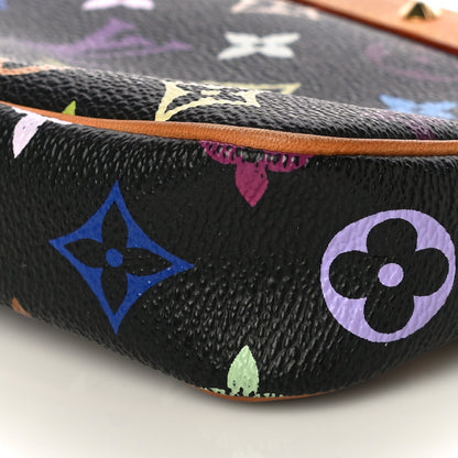 Louis Vuitton Monogram Multicolor Pochette Accessories Black 9 of 14