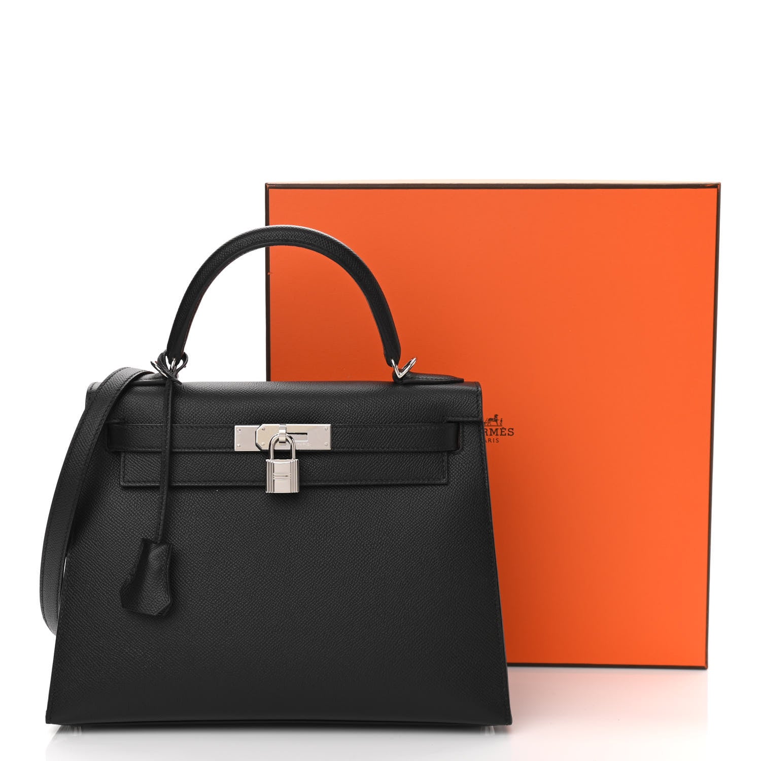 Hermes Epsom Kelly Sellier 28 Black 12 of 12