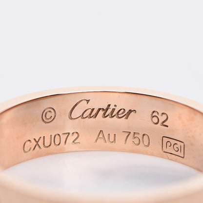 Cartier 18K Pink Gold 5.5mm LOVE Ring 62 10 3 of 5