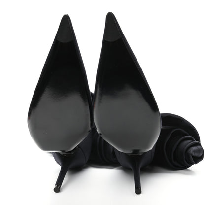 Balenciaga Spandex Pointed Toe Knife Thigh High Boots 40 Black 5 of 6
