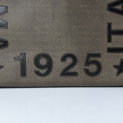 Fendi Canvas Roma 1925 Tote Tobacco 10 of 13