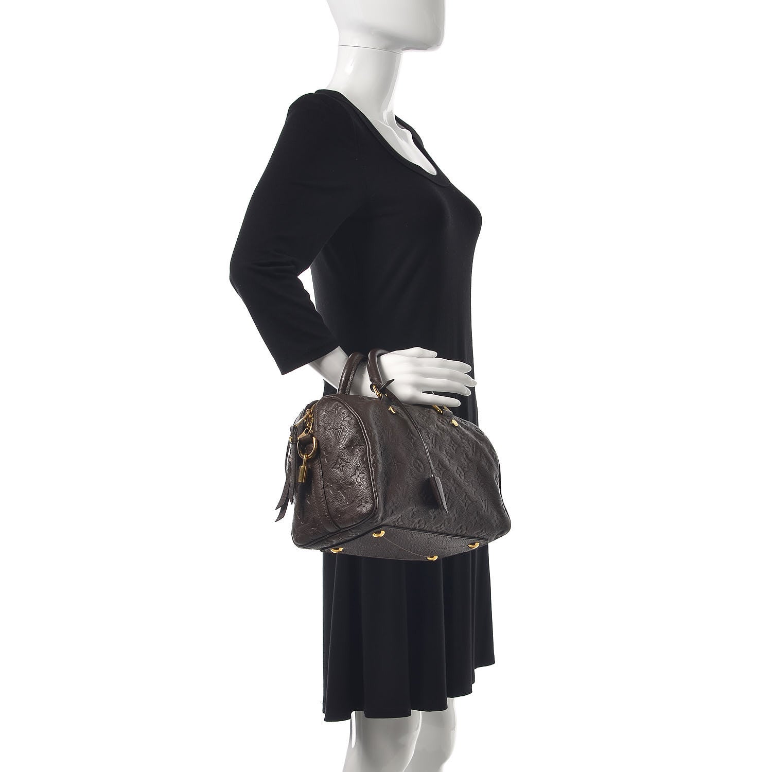 Louis Vuitton Empreinte Speedy Bandouliere 25 Terre 3 of 9