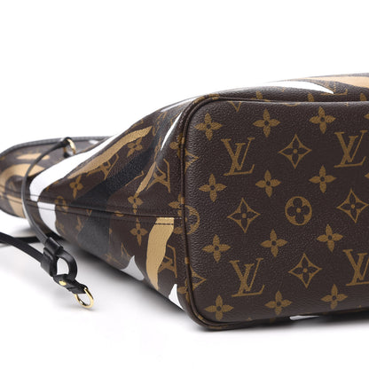 Louis Vuitton X LOL Monogram Neverfull MM Gold Silver 9 of 11