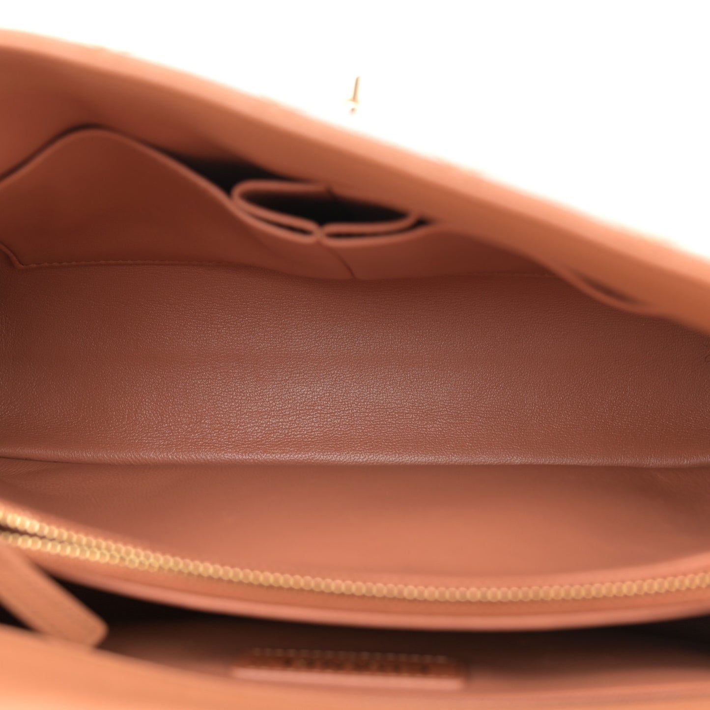Caviar Quilted Small Coco Handle Flap Beige