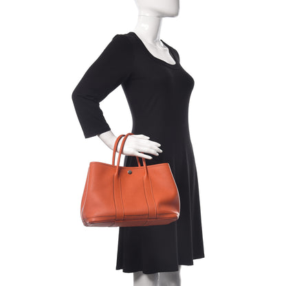 Hermes Negonda Garden Party TPM 30 Orange 2 of 11
