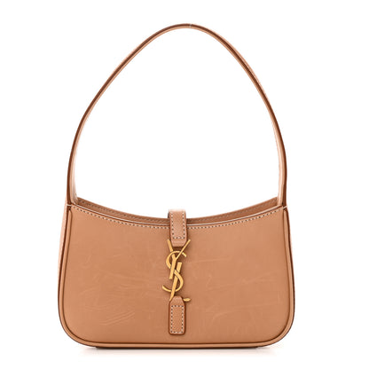 Saint Laurent Smooth Calfskin Le 5 A 7 Mini Hobo Vintage Brown 1 of 12